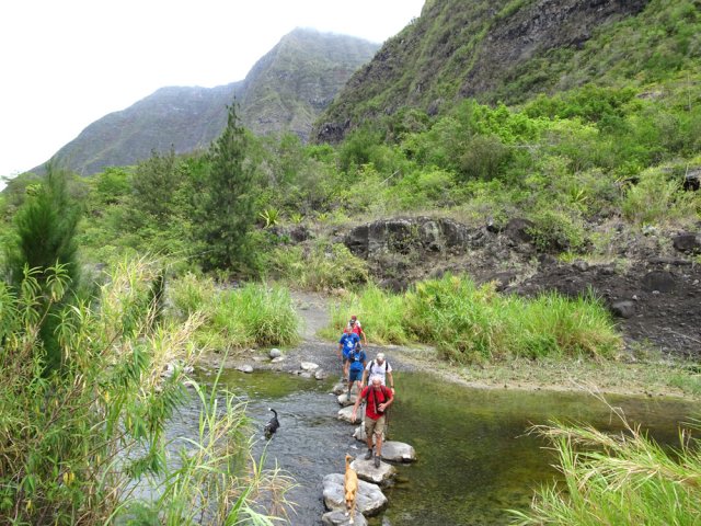 Quelques gués à passer facilement jusqu'à la Porte