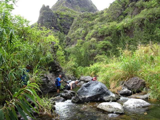 Très vite les chaussures se remplissent d'eau et cela pendant 7 heures