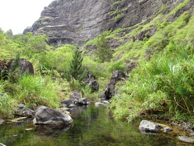 Le torrent est rarement aussi calme qu'ici