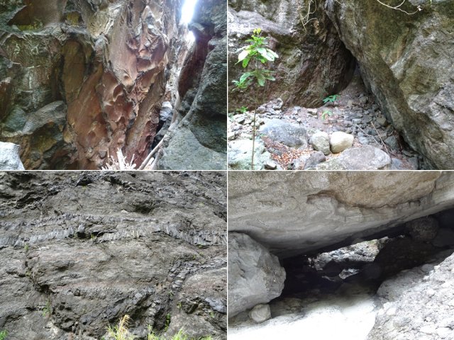 Le paradis des géologues avec grottes, fissures, coulées et effondrements