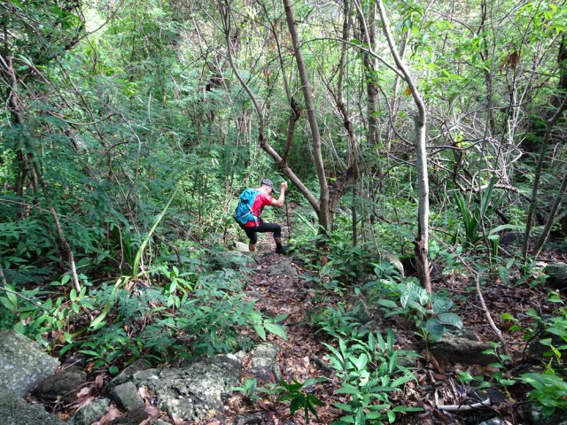 Les dernières difficultés avant le village