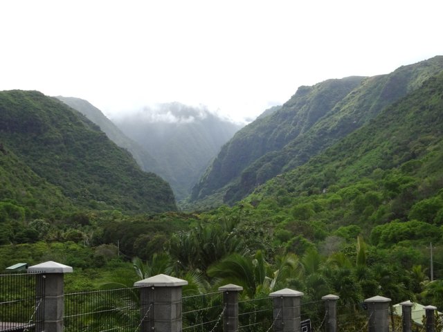 La vallée de la Grande Ravine des Lataniers