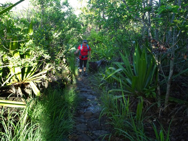 Le passage est parfois étroit mais impossible à perdre