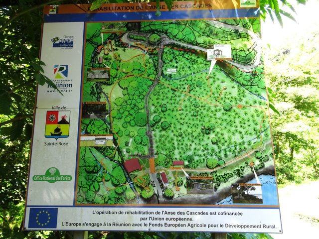 Tout est dit sur le panneau proche du parking