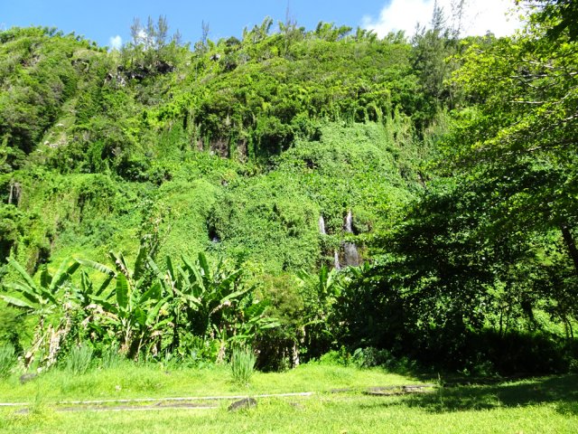 On devine les premières cascades issues de grosses sources de résurgence