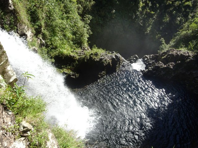 Les deux cascades aval, laissée aux professionnels du canyon