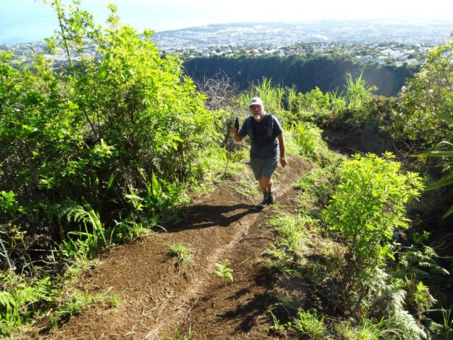 On domine toute la côte dans les derniers mètres de la montée