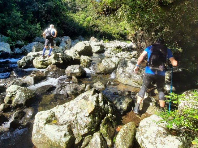 On peut aussi remonter le Bras Laurent si la traversée du premier bassin est possible