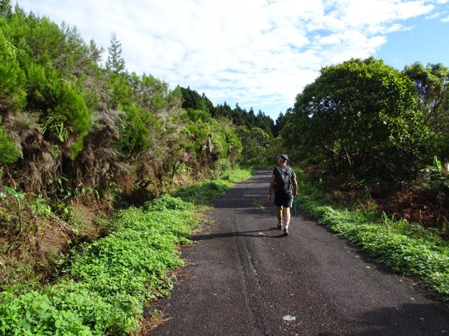 La jonction avec le morne est une balade de santé