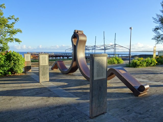 Un monument en mémoire de l'abolition de l'esclavage