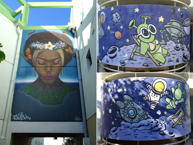 Détour dans la cité pour amateurs de fresques murales