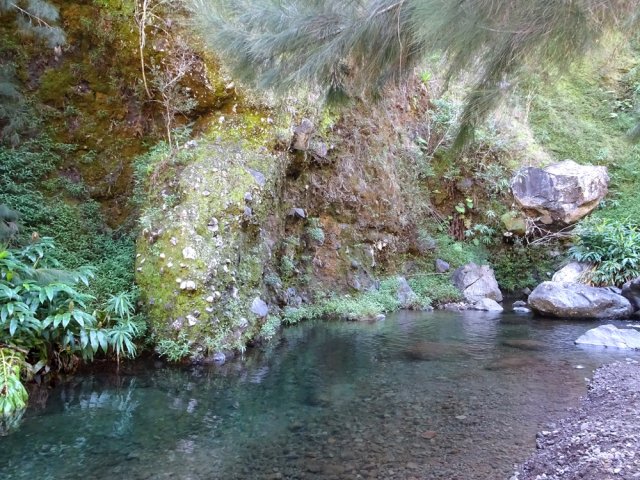 Passage au Bassin la Noix avant de remonter vers l'Îlet à Malheur