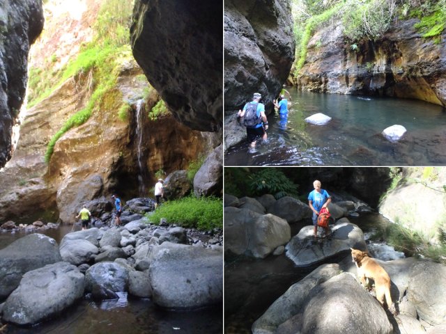 Une belle balade qui imposera parfois de se mouiller jusqu'à la ceinture