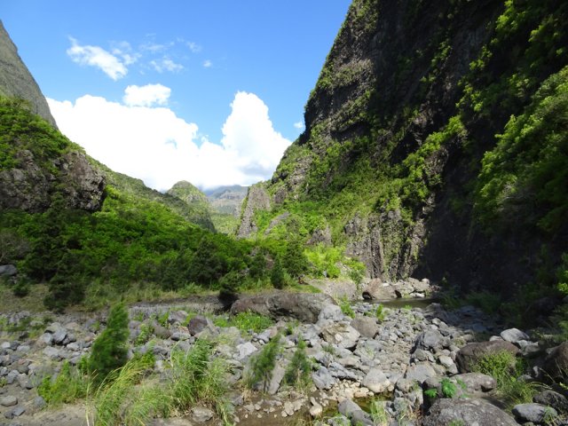 Le dernier gué avant d'entamer la montée vers Bord Bazar