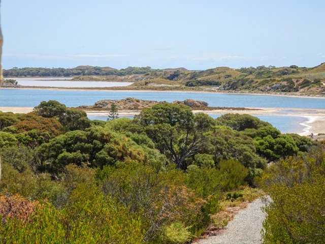 Pentes faibles pour passer les collines- Serpentine Lake