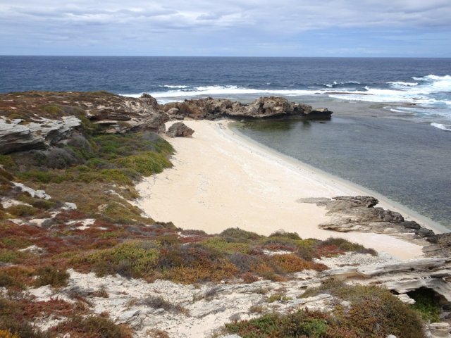 Une plage vers Catherine Bay