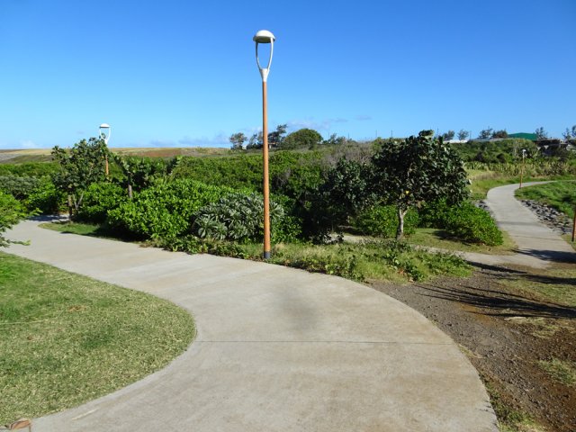 Petite descente pour ce lacet bétonné
