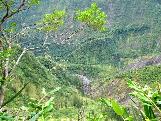 Point de vue sur le Grand Éboulis, fin du pèlerinage