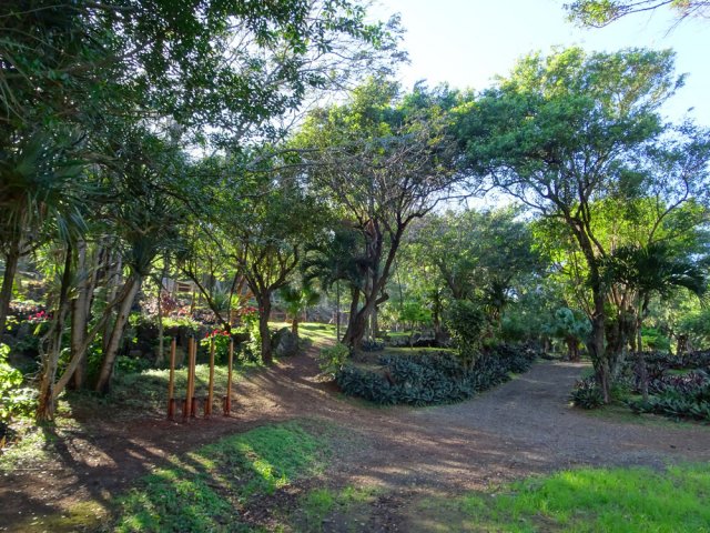 Une autre aire du parcours sportif