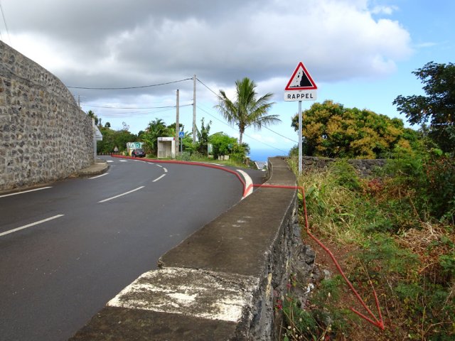Nouveau sentier obligatoire pour le gué de la Ravine de la Fontaine