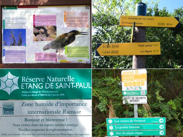 De plus en plus de panneaux pédagogiques et de directions