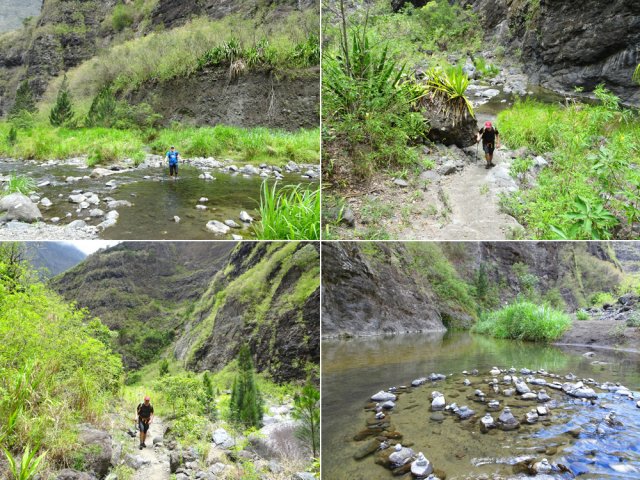 Balade classique de la région avec gués multiples