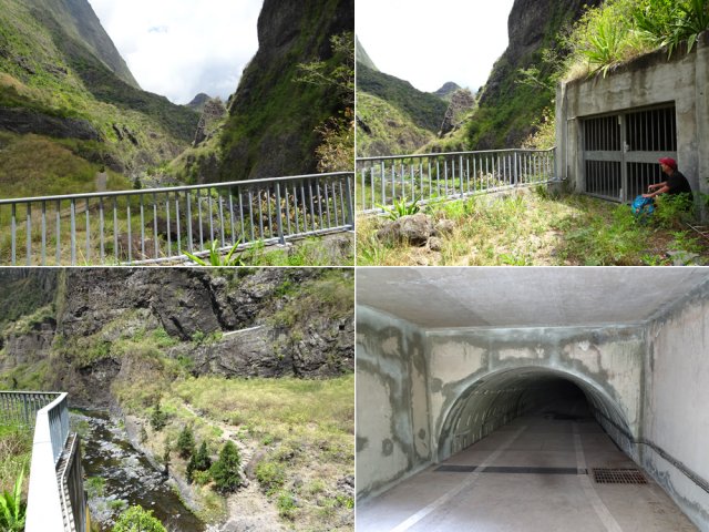 Petit écart pour une visite à la Porte qui domine la Rivière des Galets