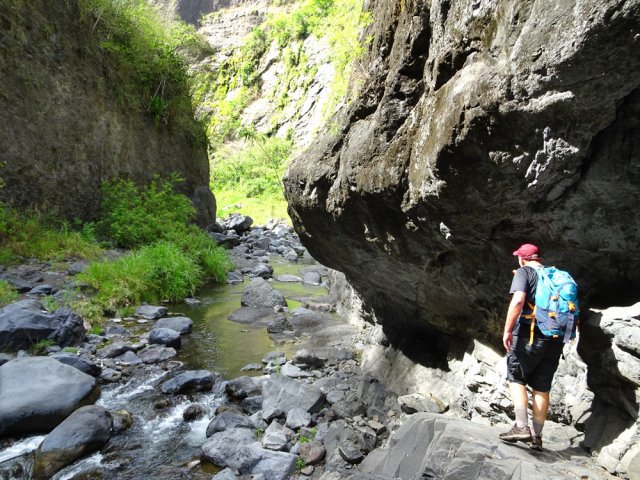 Rejoindre la rivière ne pose guère de problème
