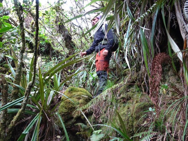 Le parcours, surtout emprunté par les braconniers, est assez sportif