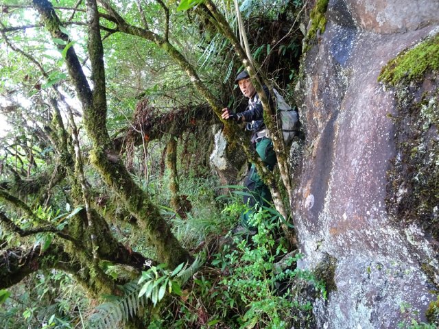 Les barres rocheuses sont nombreuses, se longent mais ne se franchissent pas