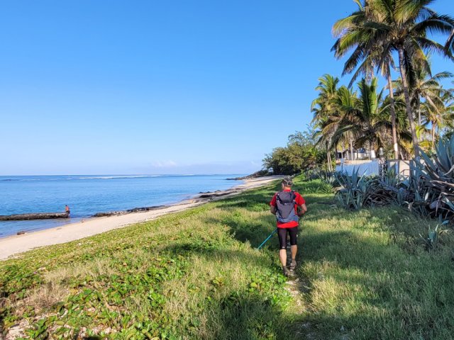 Prendre, dès que possible, les nombreux passages sur le sentier littoral