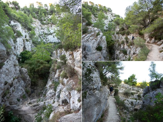 Le début des Gorges du Rec