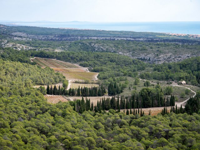 Profiter des superbes paysages avant d'entreprendre la descente