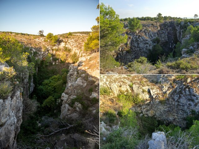 Le gouffre profond de la Crouzade