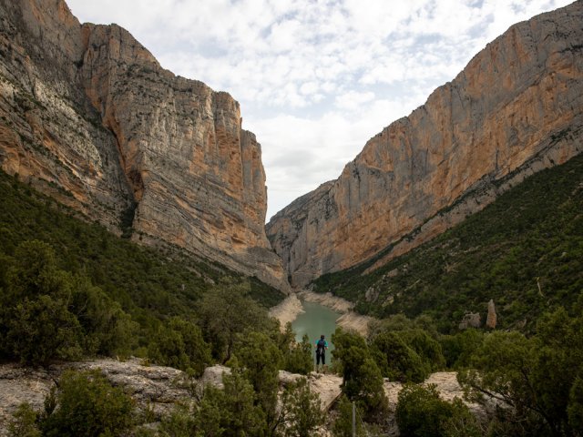 Les vues sur le Congost de Mont Rebei sont nombreuses