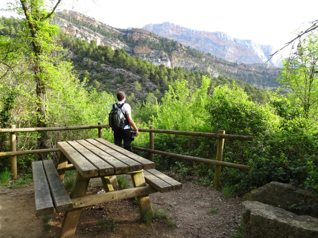 Première halte à la fontaine