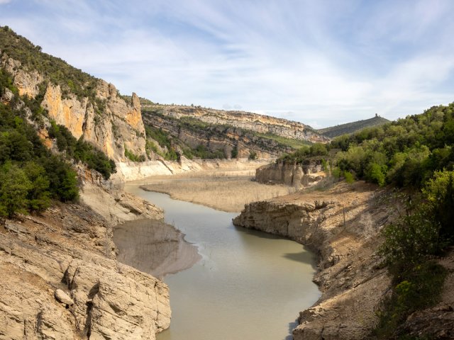 Le manque d'eau rend le lieu encore plus sauvage
