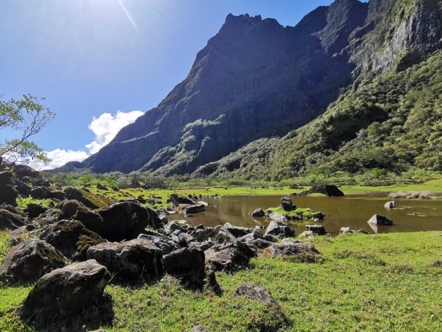 Ce magnifique paysage est une incitation au repos
