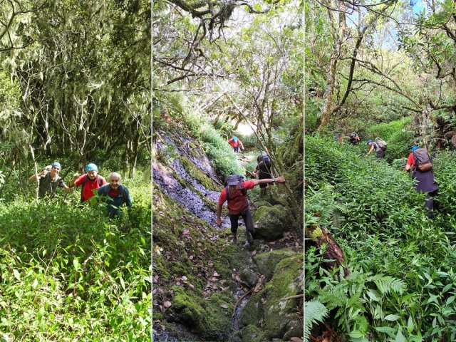 Mers de jouvences et lit de ravines au programme de ce début de montée