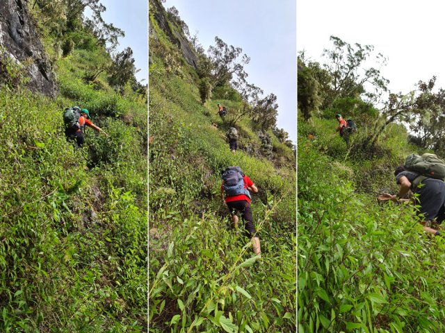 Les câbles rassurent sur l'itinéraire emprunté