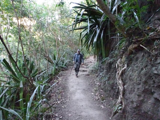 ... mais aussi des portions plates, agréables au retour