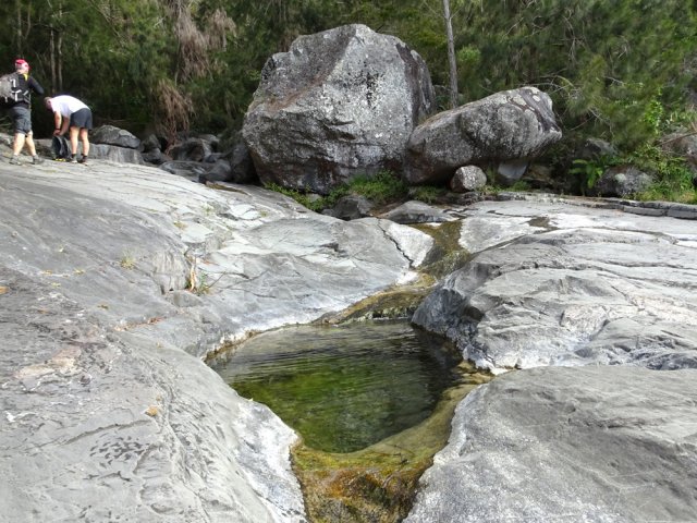 Remonter le Bras des Etangs à partir du gué