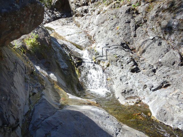 Le torrent est facile à descendre