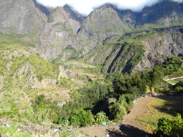 Point de vue sur l'Îlet du Grand Coude depuis le départ du sentier