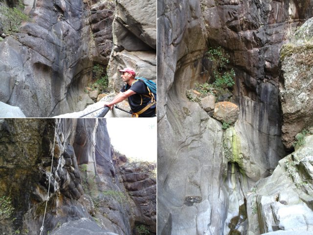 Descendre jusqu'aux gorges impossibles à suivre en randonnée