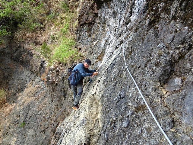 Prendre tout son temps pour cette traversée d'une soixantaine de mètres