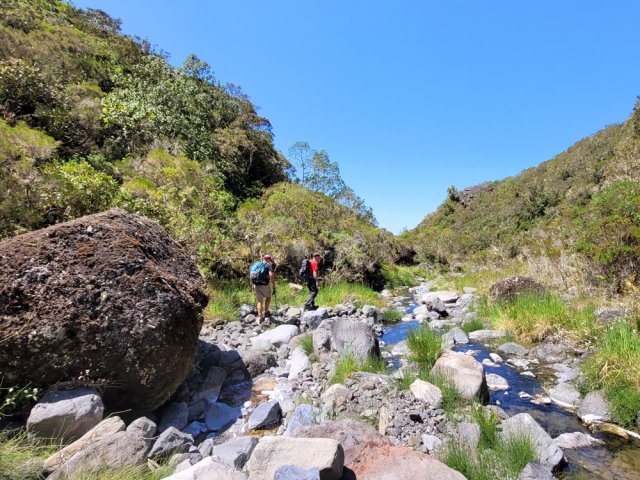 La ravine à partir de l'îlet des Fleurs Jaunes