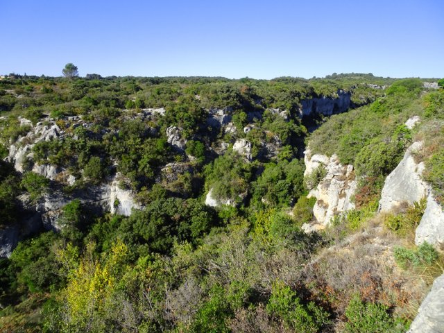 Une idée du paysage traversé en fin de descente