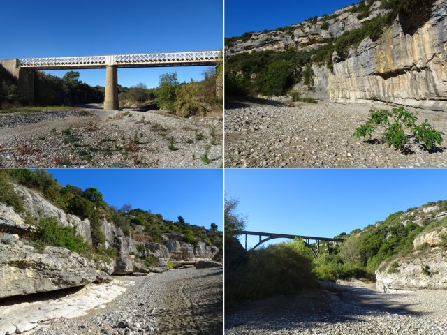 Début de la remontée de la vallée de La Cesse