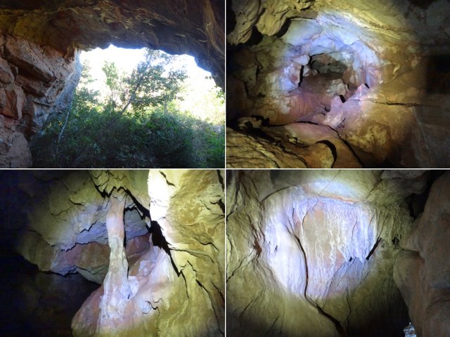 Se munir d'une lampe pour la visite rapide de la grotte préhistorique